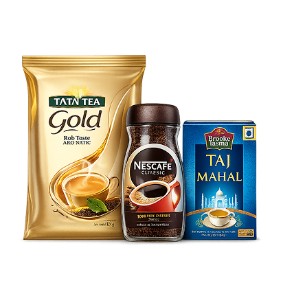 Order tea and coffee with prompt delivery